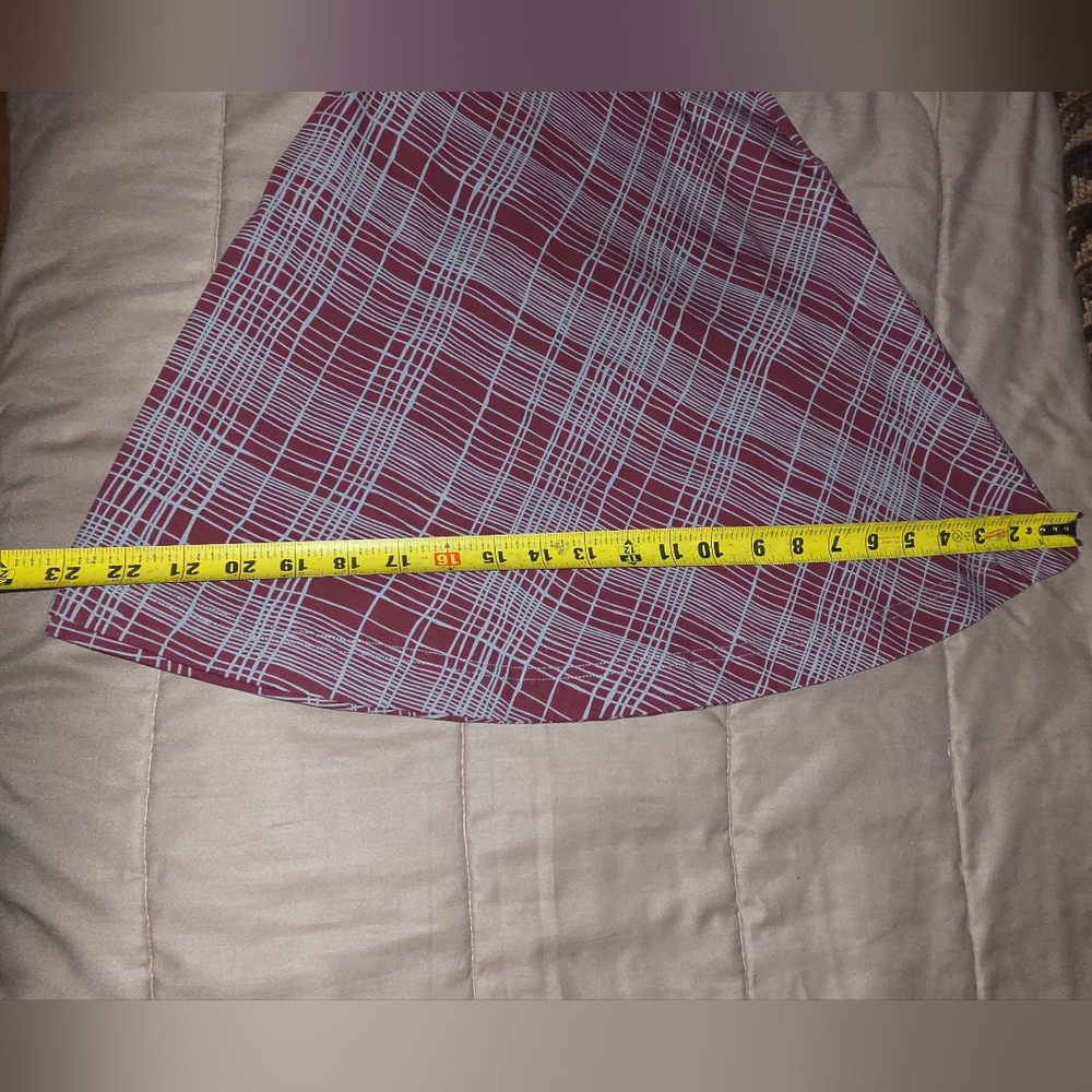 NWT Effie's Heart Women's Burgundy 'Carnaby Skirt Winter Plaid' Skirt Sz XS - Picture 10 of 13